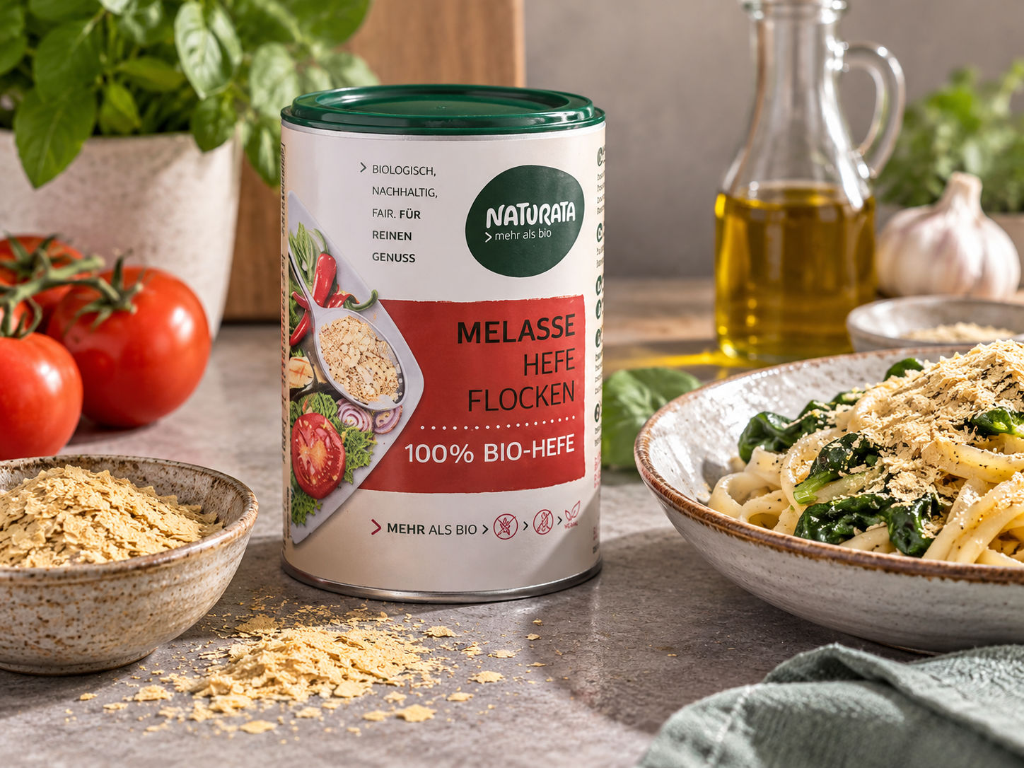 Melasové KVASNICOVÉ VLOČKY, bez lepku, veganské, BIO, 100 g, eshop.celiakarna.cz